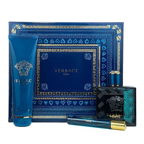 eros versace set herren|versace eros edp gift set.